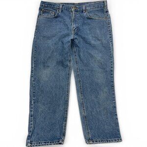 Carhartt B17 Distressed Relaxed Fit Denim Jeans Men's W 36 x L 30